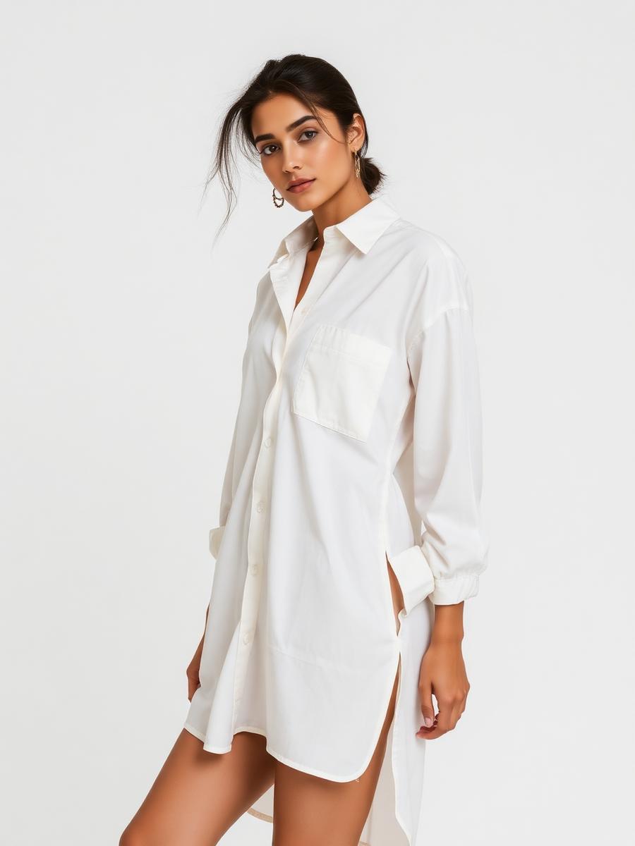 Oversized Poplin Shirt